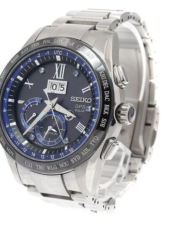 SEIKO Astron SBXB145/8X42-0AA0-3 Solar Powered Radio Men\'s Watch_939354 main image 8